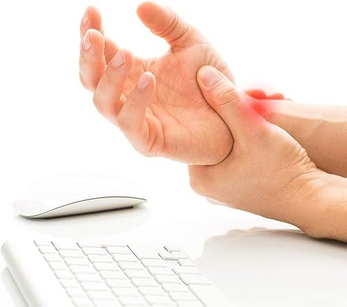 Miniatura 6 de Guantes de compresión de artritis para hombres y mujeres, guantes de artritis sin dedos