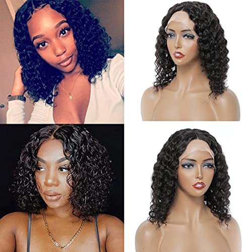 Produktfoto von Echthaar Perücke Deep Curly Lace Front Perücke Remy Hair Perücken Für Schwarze Frauen Echthaar Brasilianische&hellip;