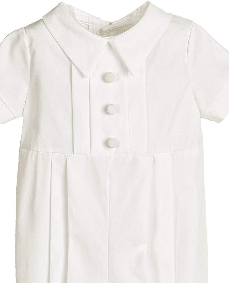 One Small Child Tyler Cotton Christening Baptism Blessing Outfit for Boys