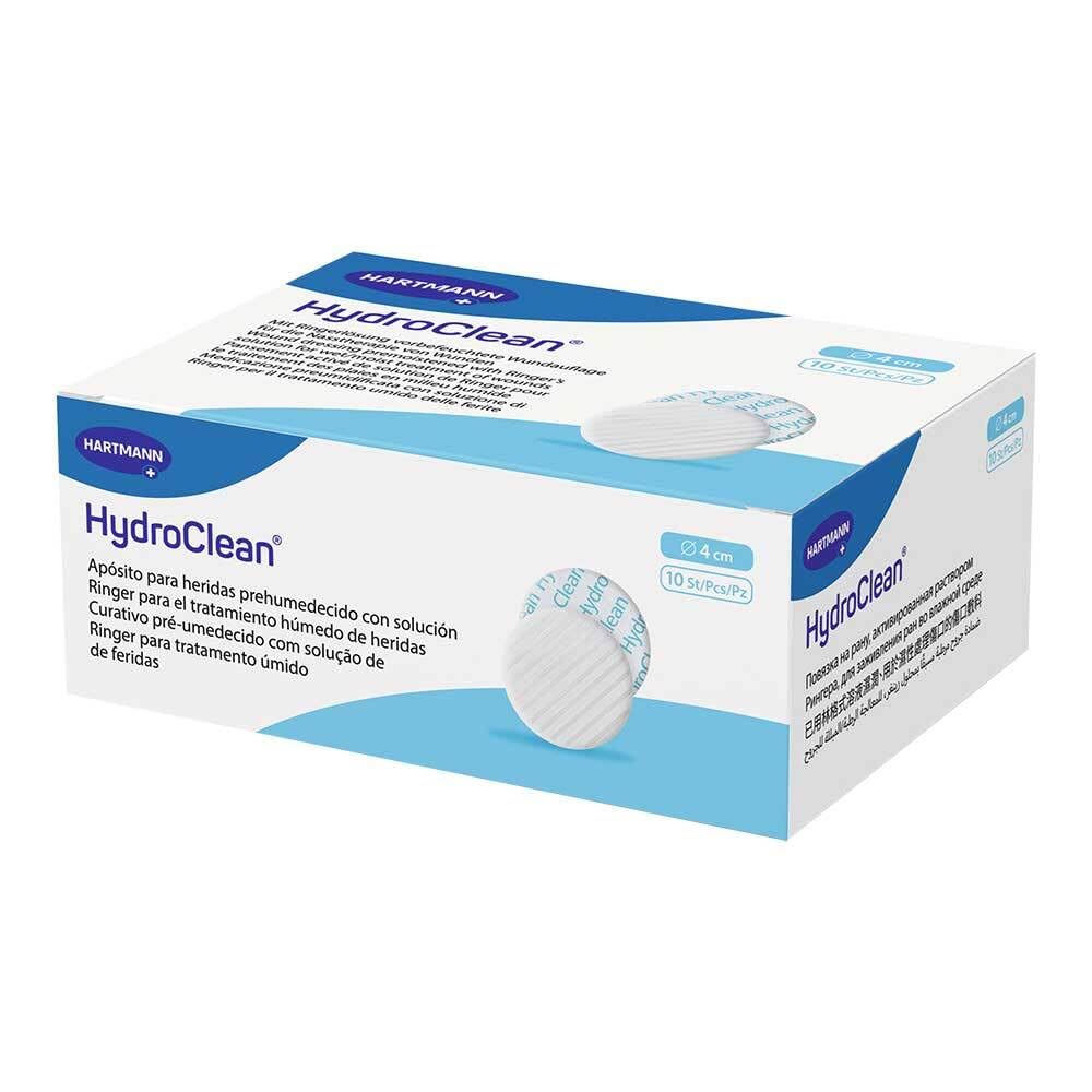 HYDROCLEAN Kompressen 4 cm rund steril 10 St