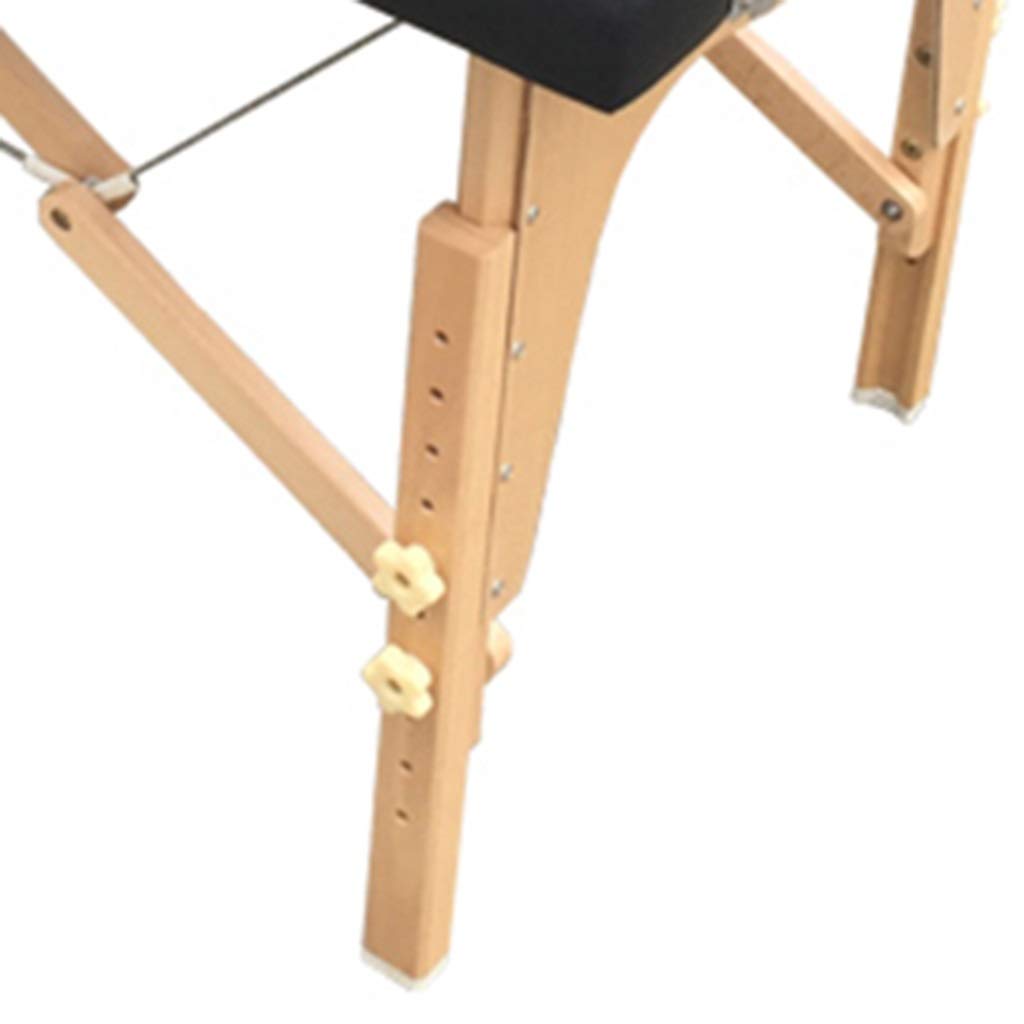 CUNTO Mesas de SPA Mesa de Masaje portátil Plegable de 2 Secciones portátil SPA salón de Belleza sofá Cama de Masaje, para SPA en casa