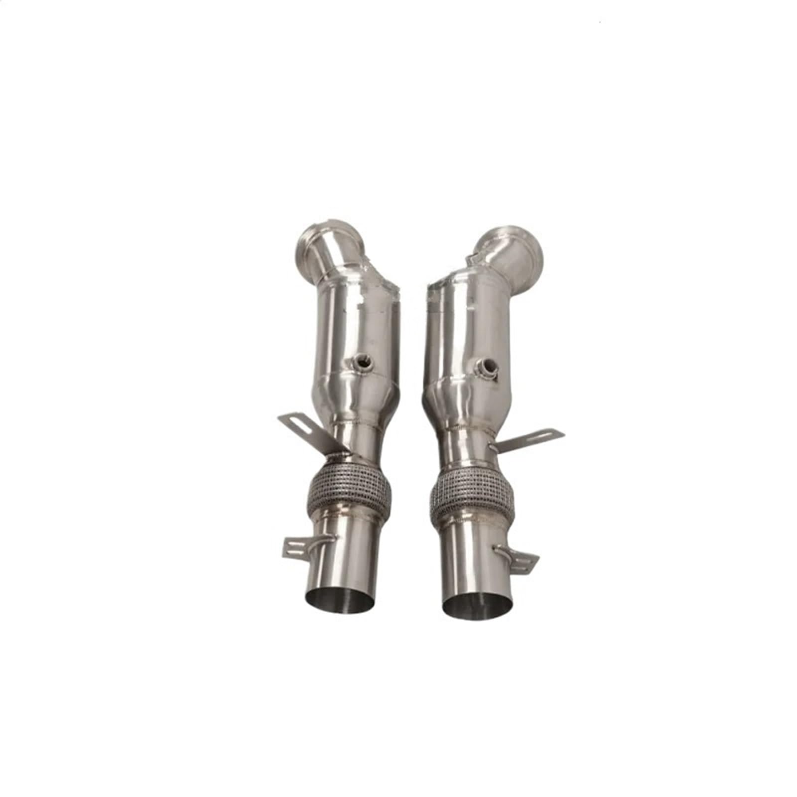 Catalizador Ajuste para BMW 760 6,0 T 2009-2015 piezas de automóvil convertidor catalítico tubos de escape bajante de acero inoxidable duradero catalizador gases escape(Without catalysis)