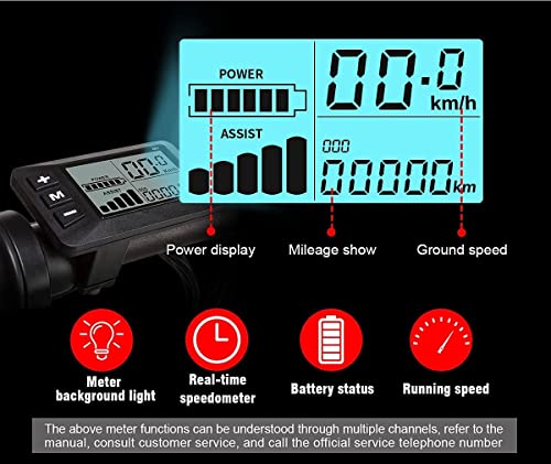 SAMEBIKE Elektrische Fiets vouwfiets 20 inch E Bike 48V10.4Ah mountainbike LCD display stadsfiets elektrische fietsen… - Afbeelding 4