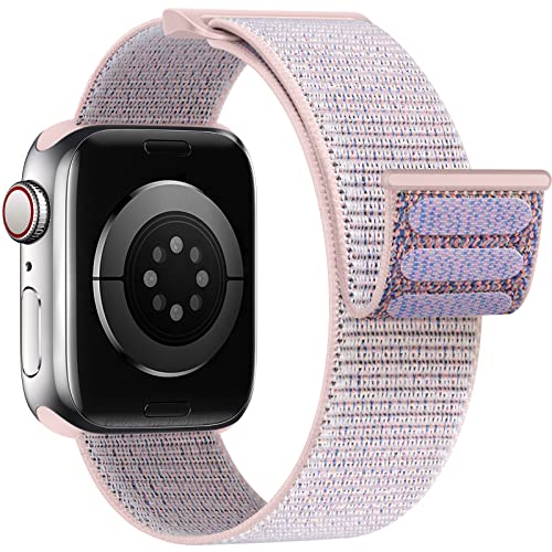 Yoohoo Nylon Straps Compatible with Apple Watch Straps 44mm 45mm 46mm 49mm 42mm(Series 3/2/1) Women Men,Upgraded Soft Nylon Replacement WatchBands for iWatch Series 11 10 9 8 7 6 5 4 3 2 1 SE3 Ultra3