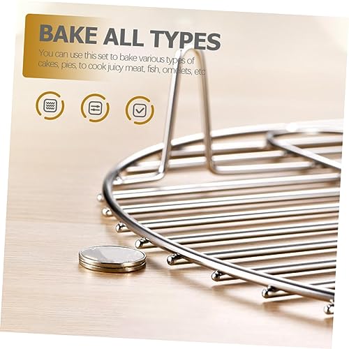 MAGICLULU 1 Conjunto Acessórios Para Fritadeira Substituição Do Cesto Da Airfryer Cremalheira Do Da