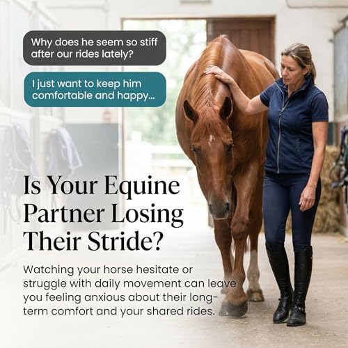 Purica Recovery Extra Strength Equine Supplement 1 kg Powder, Advanced Horse Mobility Formula with MSM Glucosamine and Hyaluronic Acid, Canadian Made