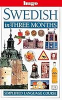 Swedish in Three Months/Book and 4 Cassettes 0789444429 Book Cover