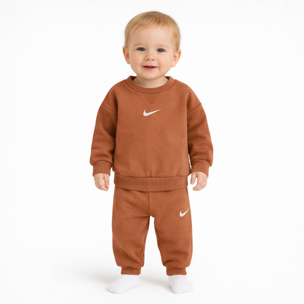 NIKE KIDS NKN ESSENTIAL FLEECE CREW SET