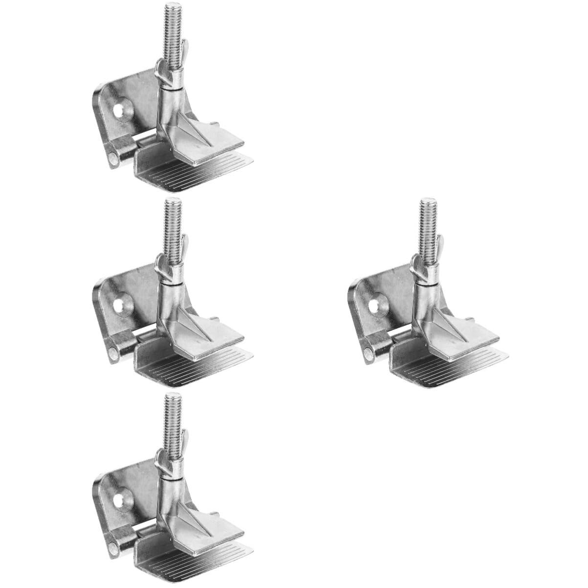 LALAFINA 4pcs Silk Screen Butterfly Clip Silk Screen Printing Printer Complete Screen Printing Kit Silk Screen Printing Tool Silk Screen Printing Machine Galvanized Chrome Component