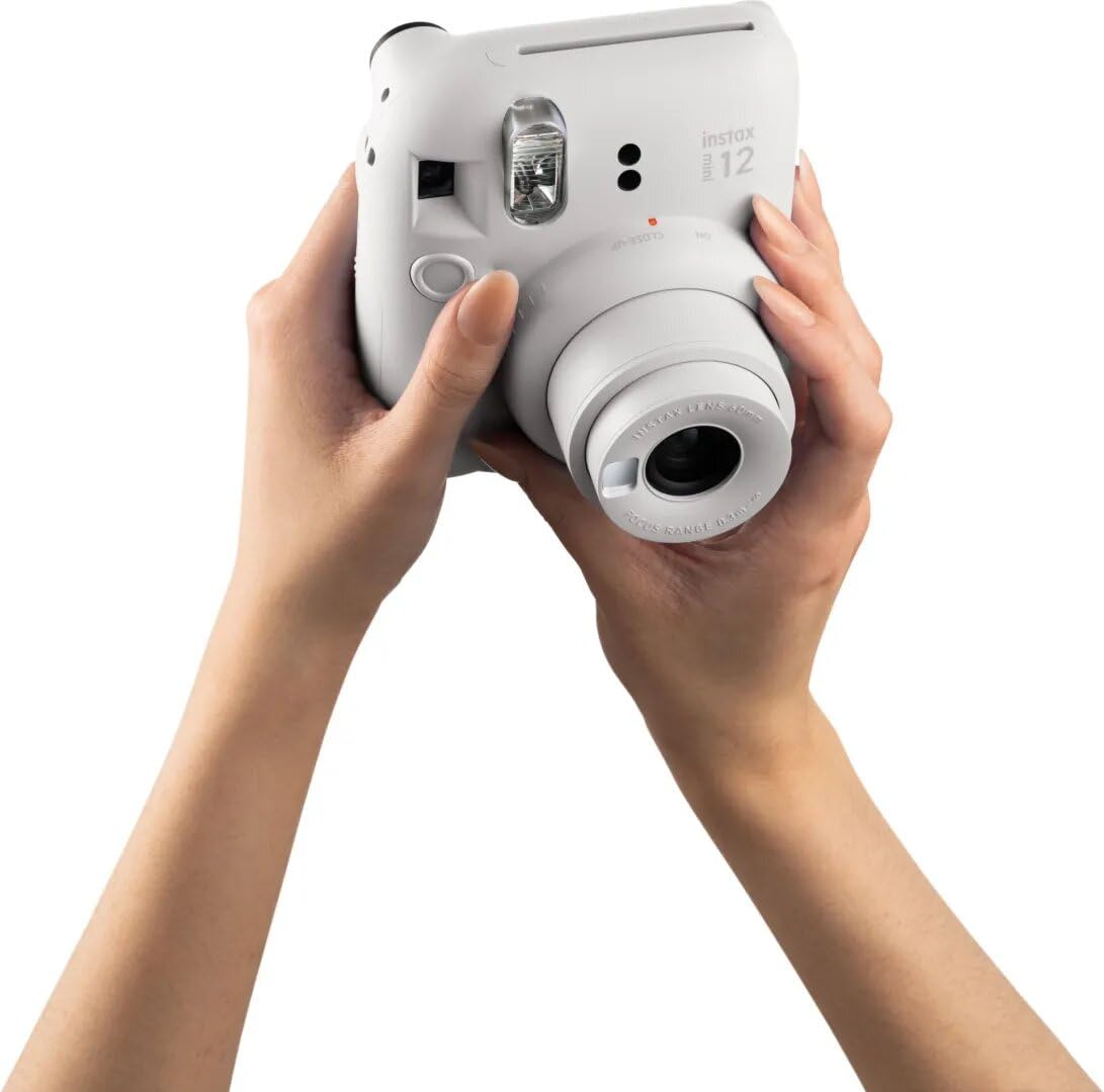 FUJIFILM Instax Mini 12 Blanc Pack Cadeau édition limitée