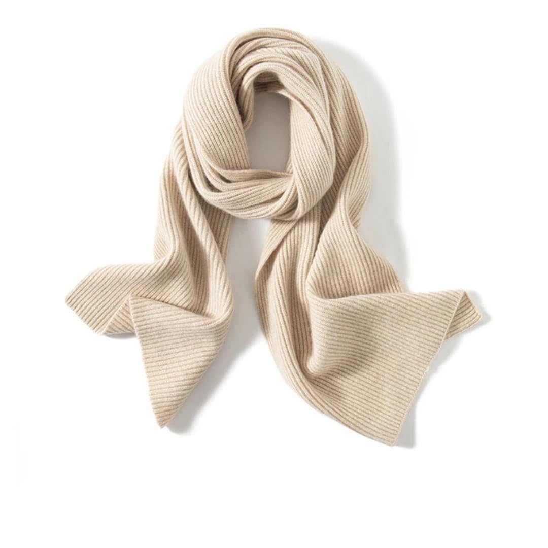 Bufanda de cachemira para mujer, en primavera, otoño e invierno, bufanda de punto suave y cálida
