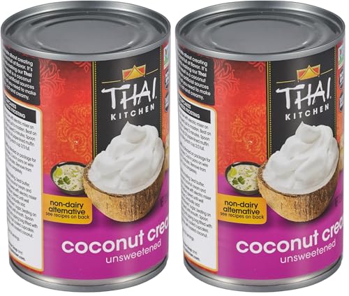 Thai Kitchen Gluten Free Unsweetened Coconut Cream, 13.66 fl oz (Pack of 2)