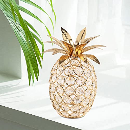 Statue ananas en cristal pour meuble TV vide, solution déco chic - 7