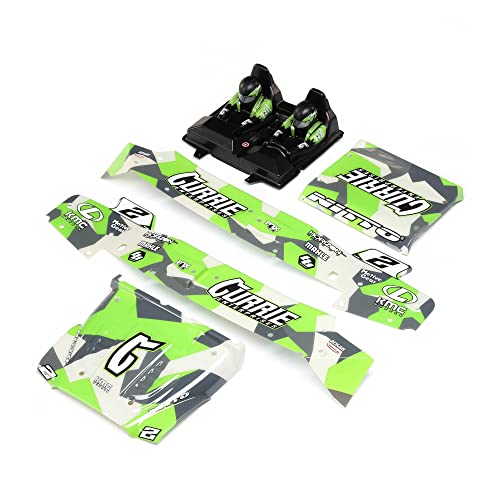 Carrosserie LOSI Hammer Rey verte sérigraphiée LOS230099 haut de gamme