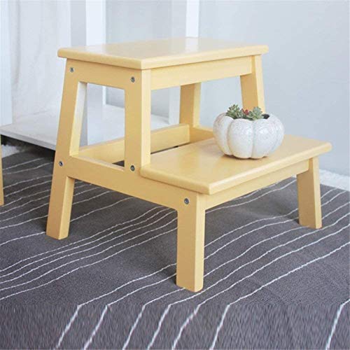 Escabeau ménage en bois pour enfant et adulte idéal pour la cuisine - 2
