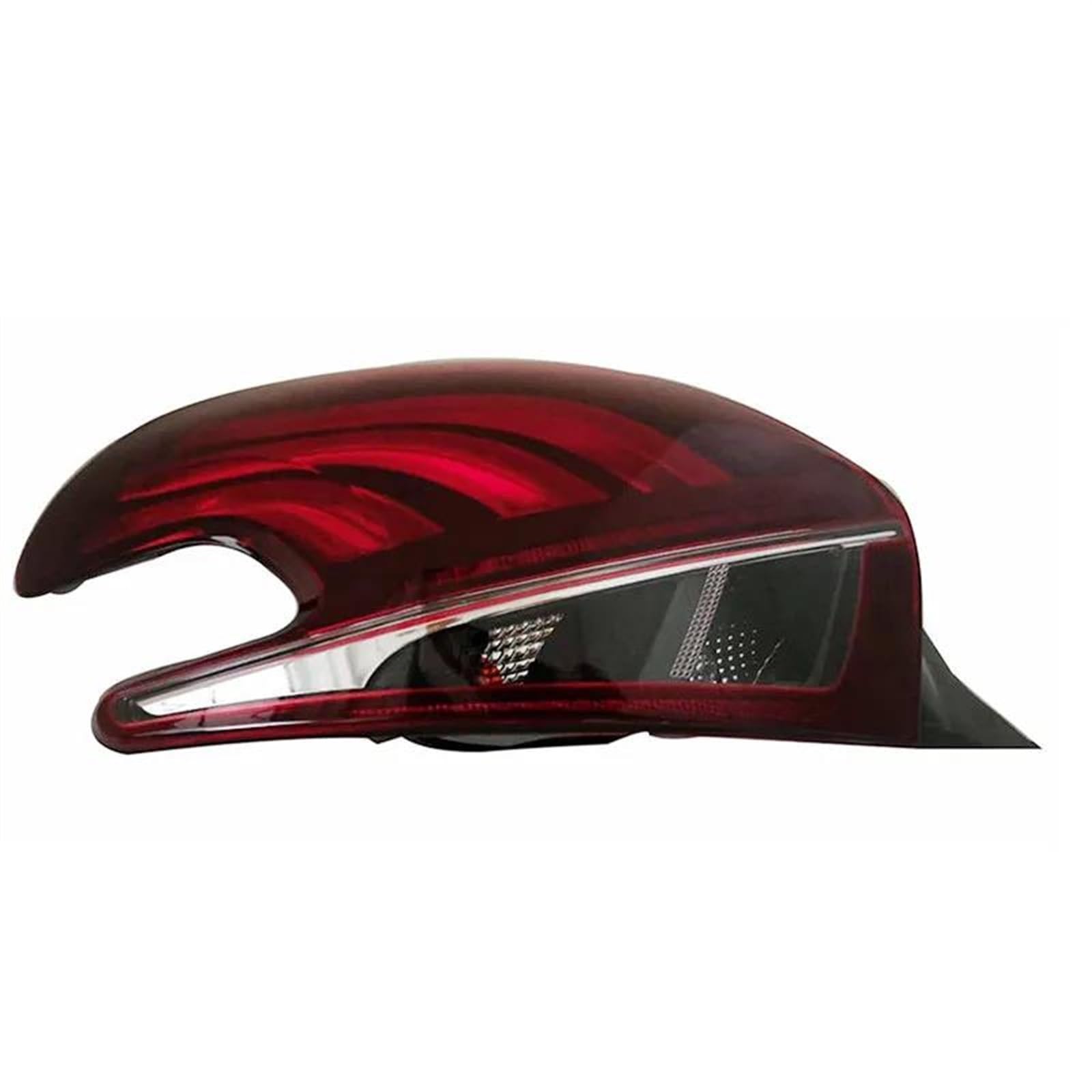 Generico Fanale Posteriore LED Indicatori Direzione Avvertimento Freno Fendinebbia Per Peugeot Per 208 2017-2019 Gruppo Fanale Posteriore Luce Posteriore Per Auto