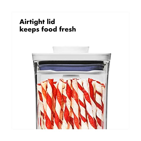 OXO-Good-Grips-Pet-POP-Container--11-Qt1-L-Ideal-for-up-to-1lb-of-treats-Airtight-Dog-and-Cat-Food-Storage-Container-BPA-Free Airtight Dog Food Storage Container