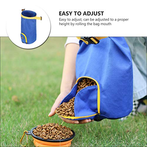 1 Unidade Saco De Comida Ao Ar Livre Para Animais De Estimação Bolsa De Viagem Para Comida De Cachor