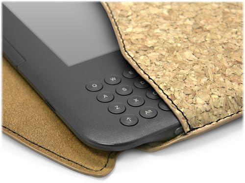BoxWave Case Compatible with Endless Ideas BeBook One eReader - Quorky Pouch, Durable, Lightweight Cork Envelope Sleeve Cover