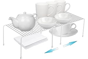 Orgneas Expandable Cabinet Shelf Organizer - Kitchen & Pantry Organization