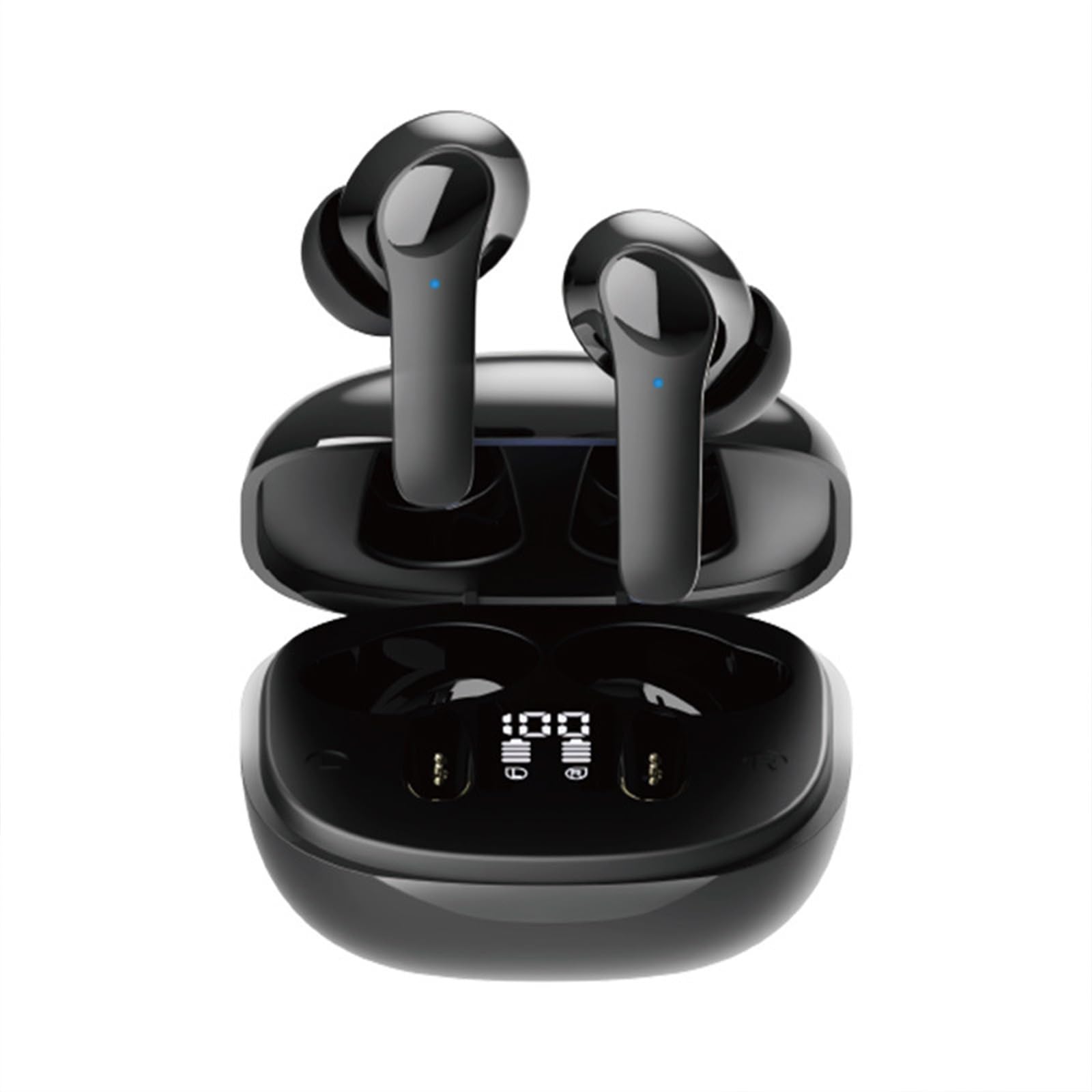 Yunrui Norevo Smart AI - Cuffie Bluetooth con traduzione in tempo reale con supporto per la traduzione bidirezionale multilingue (nero)