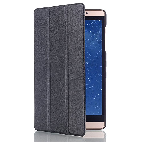 Kepuch Custer Case For Huawei Mediapad M2 8.0,Ultra-Thin Pu-Leather Hard Shell Cover For Huawei Mediapad M2 8.0 - Black #TOP3