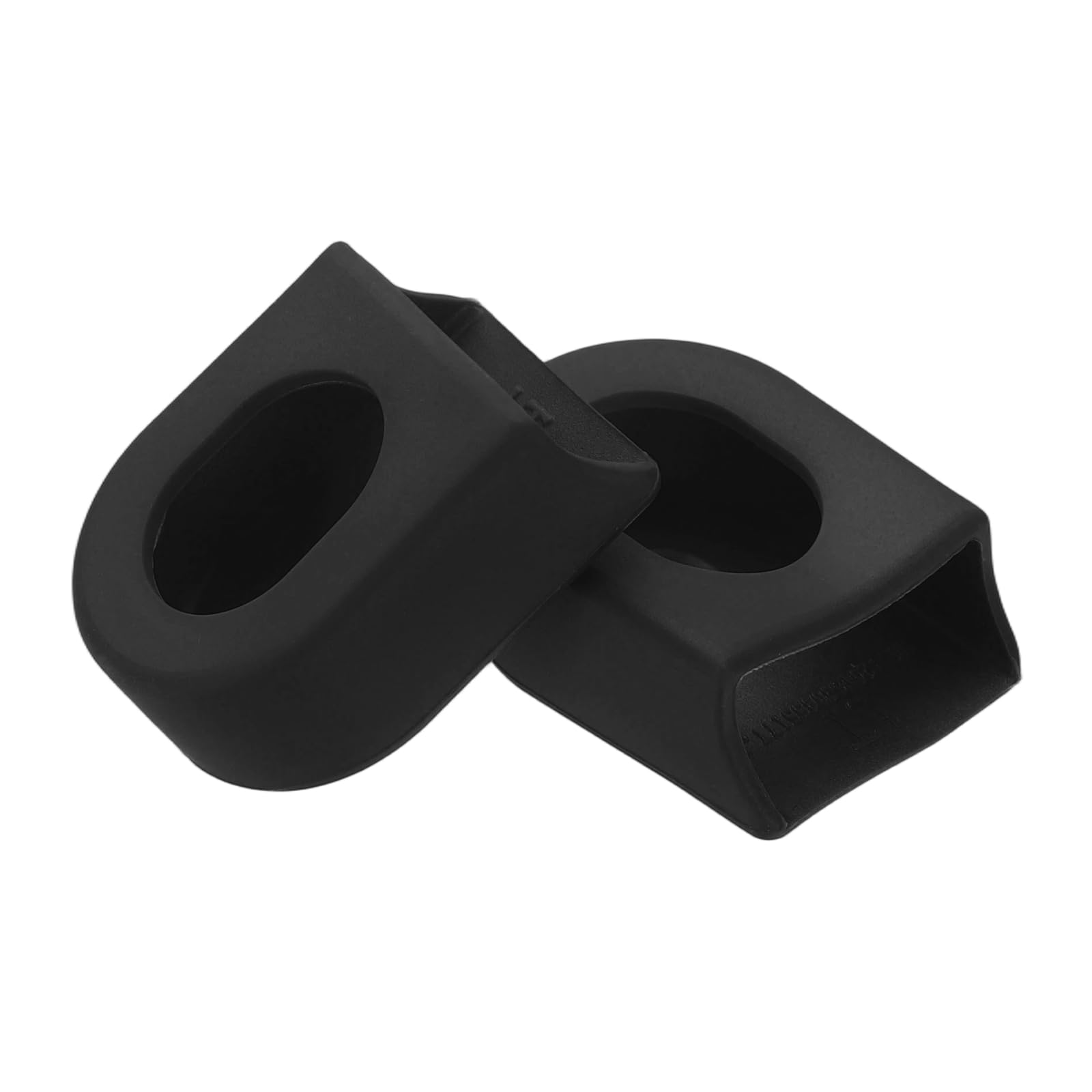YELARXI Crank Boot Protectors Bicycle Sleeve Crank Arm Cover & 2Pcs & Black - Fitting for (Mountain Bike/Road Bike/Cranksets Protection/Gear Set)