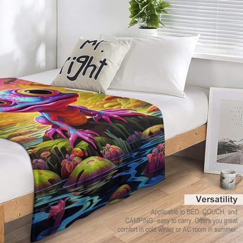 Couverture en flanelle polaire douce 130x180 cm pour canapé - 7