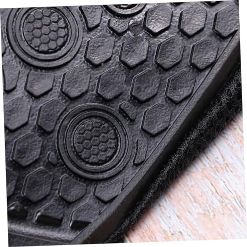 Gatuida 1pair Silicone Non- Socks for Yoga and Sports Thickened Room Socks Black Comfortable Fit for Suitable for Enhanced Balance Stability for Home and Gym Use3