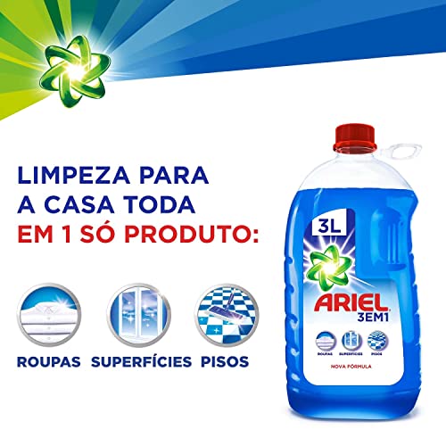 Detergente Líquido Ariel Multiusos 3 em 1 - 3L