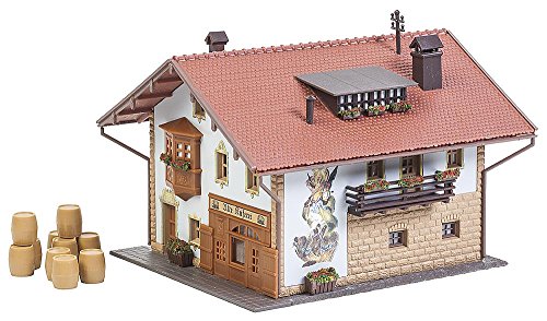 Preisvergleich Produktbild Faller FA 130555 - Küferei Kübler, Zubehör für die Modelleisenbahn, Modellbau