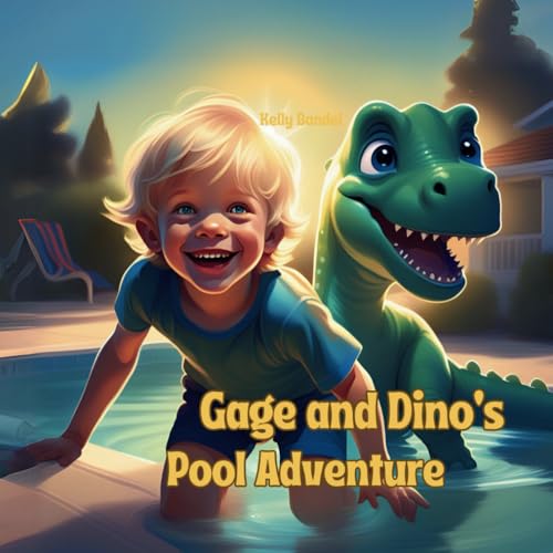 Gage and Dino's Pool Adventure