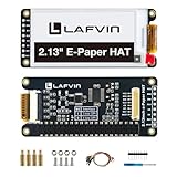 LAFVIN 2.13inch E-Ink Paper HAT Display Module Electronic Whiteboard NVMe M.2 SSD PCIe Compatible with Raspberry Pi 5/4B/3B+/3B/2B/A+/Zero W//Zero 2 W