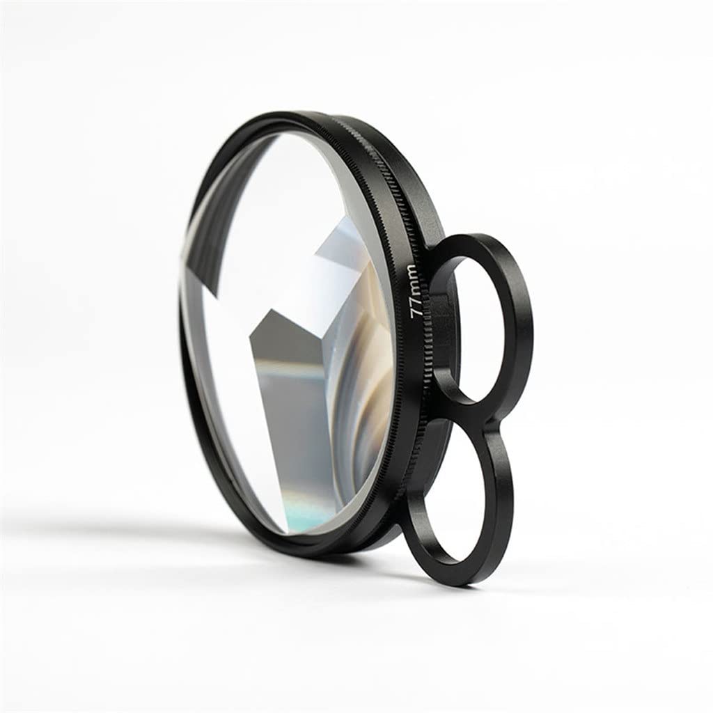 77mm Hand-held Special Effects Filter Handle, Camera SLR Accessories are Light and Portable, Easy to Install, Improve Vignetting