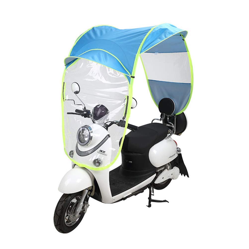 Uniwersalna osłona przeciwsłoneczna do motocykla elektrycznego, baldachim do motocykla elektrycznego Wiatroszczelna osłona przeciwdeszczowa Parasol słoneczny Markiza do roweru elektrycznego