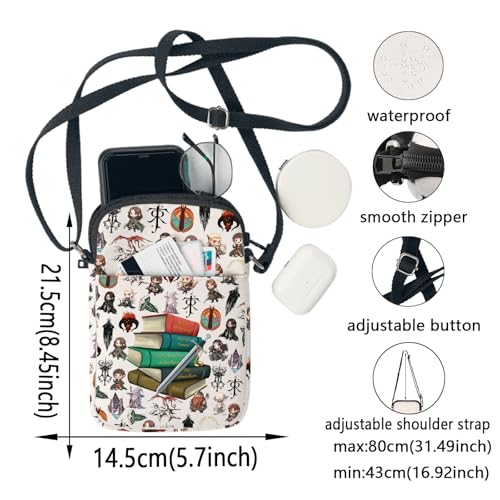 KEYCHIN Ring Series Crossbody Bag Bookish Gifts Elven Green Tree Leaf Shoulder Bag Ring Merchandise2