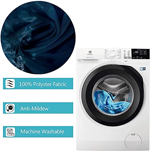 Rideau de douche de qualité supérieure en polyester durable lavable et hydrofuge
