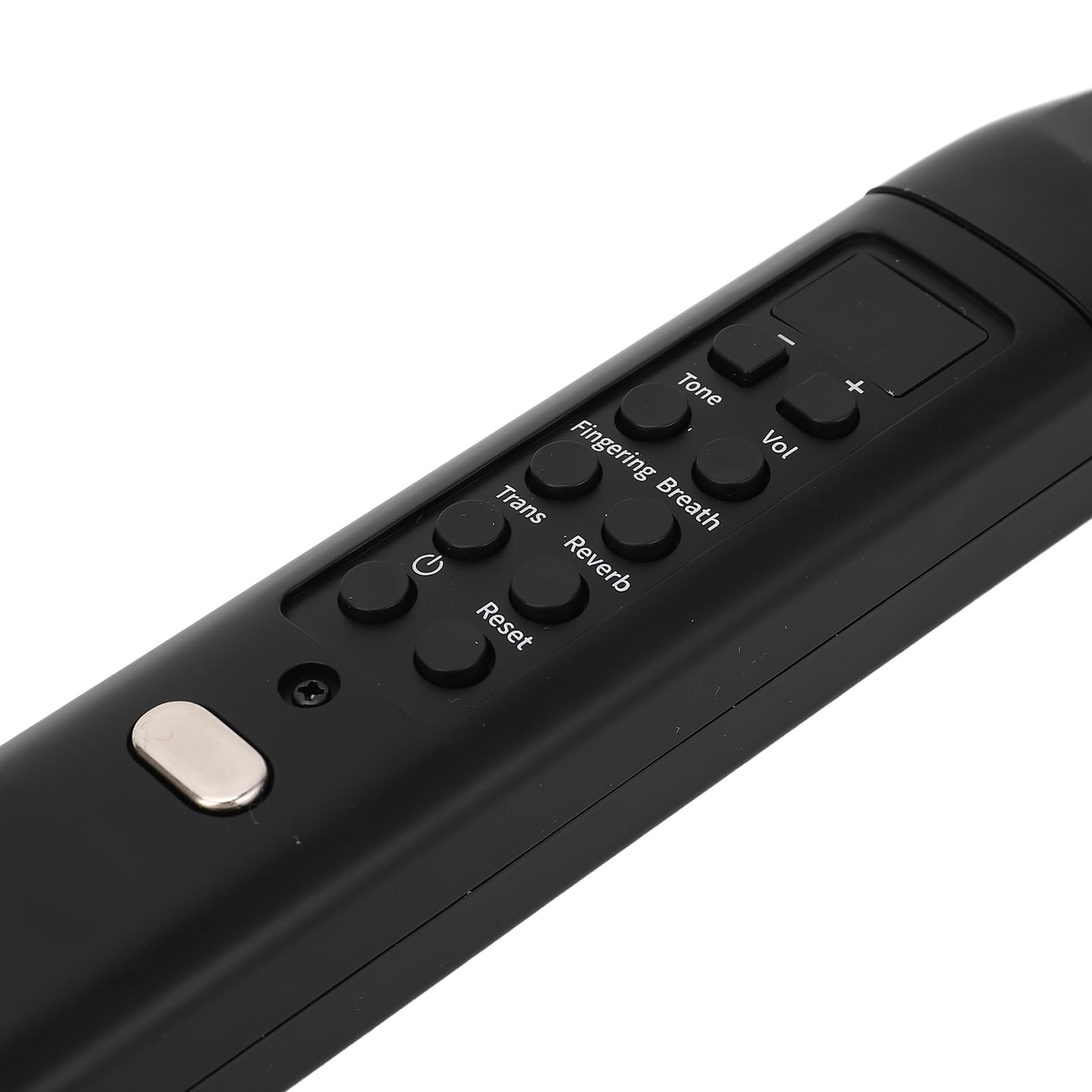 Soprano Eléctrico, 10 Timbre Mini Estuche Portátil para Saxofón Soprano Recargable Desmontable Digital para Niños Adultos Principiantes