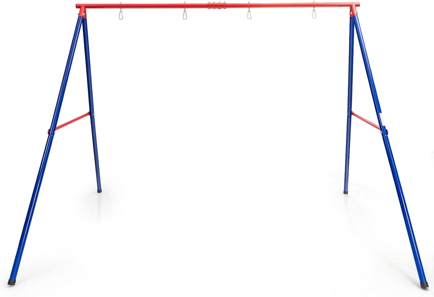 INFANS Swing Stand, 550 lbs Heavy Duty Metal Swing Frame, Extra Large A-Frame Swing Stand for Kids and Adult Indoor Outdoor Activity Backyard Playground