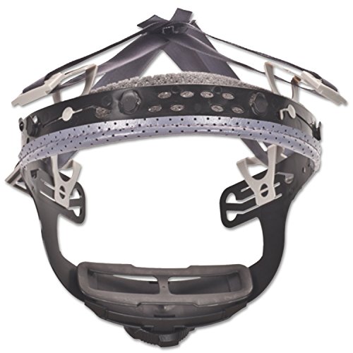 Image of MSA 10148707 Fas-Trac III Replacement Suspension - 4-Point Attachment, Size: Large, V-Gard Helmet Accessory, Cap-Style Hard Hat Suspension, Adjustable Component, Replaceable & Durable Safety Gear