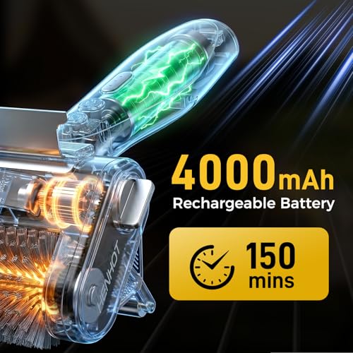3-in-1 Electric Grill Brush with Support Roller for Effortless Cleaning - image 6