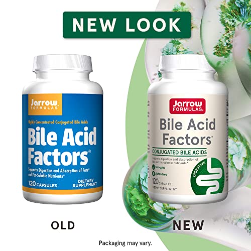 Jarrow Formulas, High Potency Bile Acid Factors Capsules, 120 Count (Pack Of 1) #TOP1