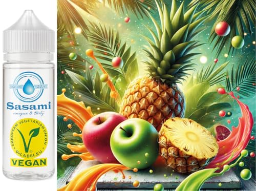 Arôme concentré pomme ananas DIY liquide cigarette électronique vegan Sasami 100ml