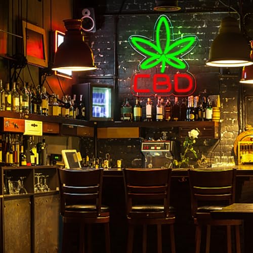 Image of Smoke Shop Neon Sign for Weed Store, Bright Led Advertising Display for Business,Man Cave,Bar Pub,Smoking Lounge or Party Decor.5V USB Powered.