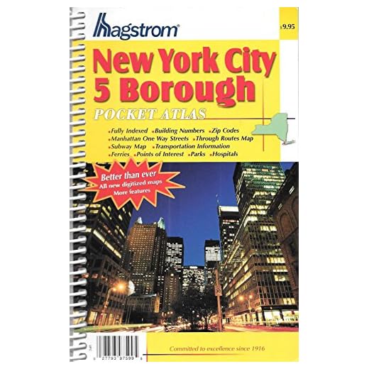 New York City Pocket Atlas Guide