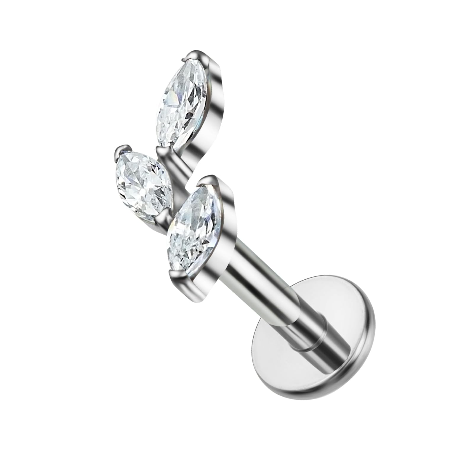 3 Piercing Ombelico In Acciaio Chirurgico - Design Elegante, Ipoallergenico, Per Donne E Ragazze, Regalo Per Occasioni Speciali - Foto 6