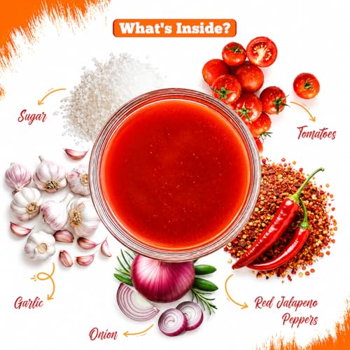 Image of Chokhi Dhani Hot Garlic Sauce 350g | Spicy Indo Chinese Stir Fry Sauce | Cooking & Dipping Sauce for Noodles, Pasta, Pizza & Fried Rice | Bold Garlic Chilli Flavour