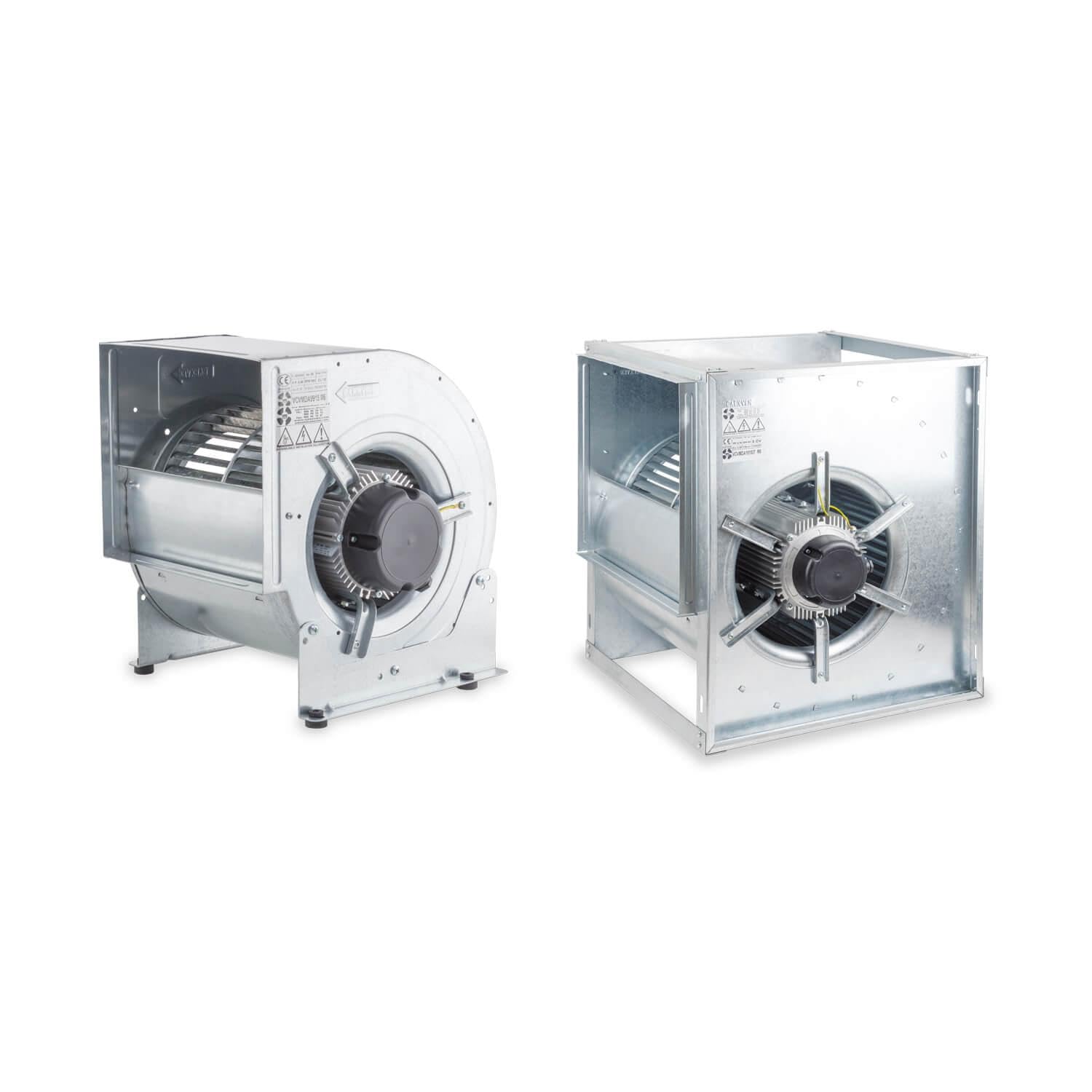 Turbina Extractora con Ventilador Centrífugo de Doble Aspiración - 9/9-3/4 CV - 1350 rpm - 230V - Monofásica