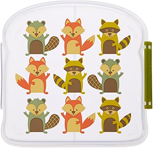 Sugarbooger Good Lunch Sandwich Box, What Did The Fox Eat
