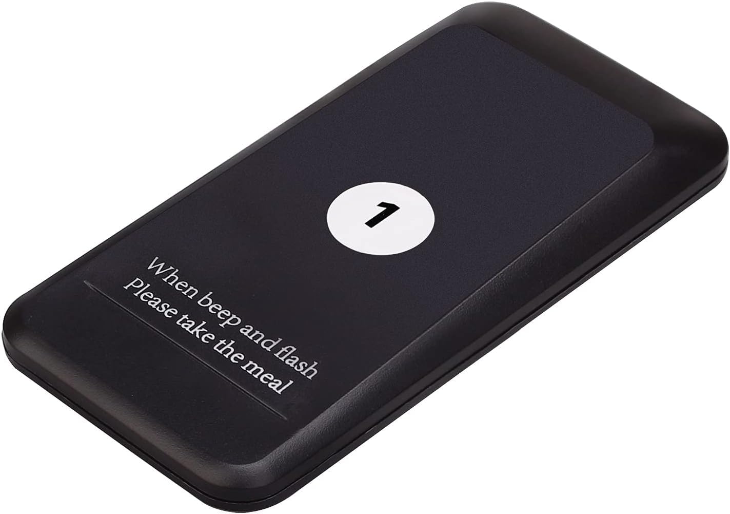 Retekess TD157 Buscapersonas Receptor Compatible con Retekess TD157 Restaurante Buscapersonas Sistema de Llamada Inalámbrico 300mAh 24H 500M Cafetería Pizzería Hotel (Negro, 10 Piezas)